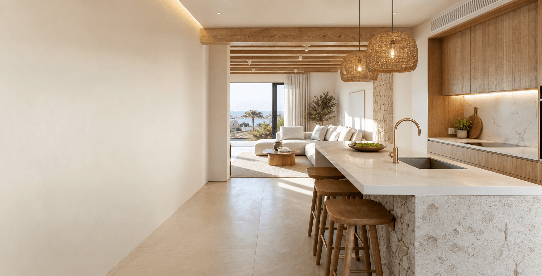 Interior moderno reformado